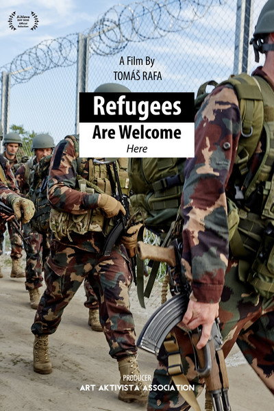 Póster de Refugees Are Welcome Here