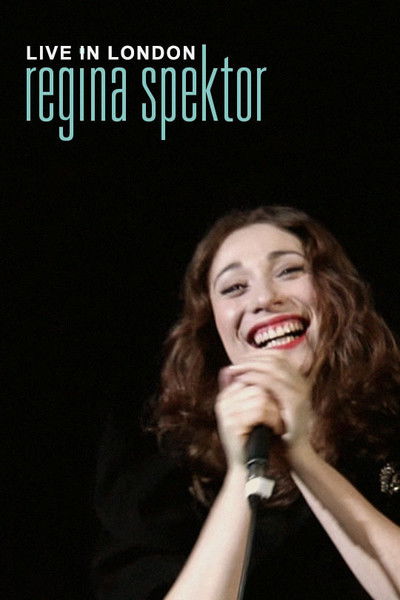 Póster de Regina Spektor Live in London