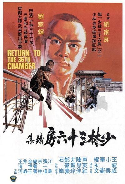 Póster de Regreso a la Camara 36 de Shaolin