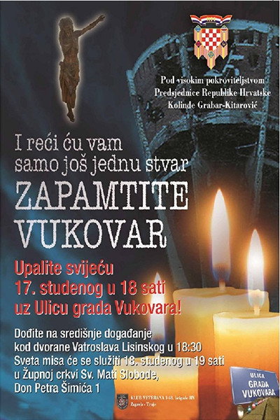 Póster de Remember Vukovar