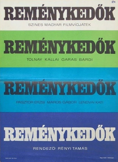 Póster de Reménykedök