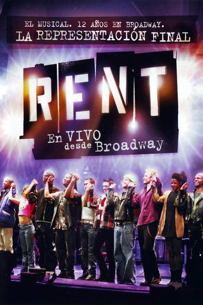 Póster de Rent: En vivo desde Broadway