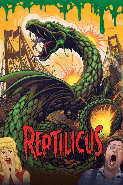 Póster de Reptilicus