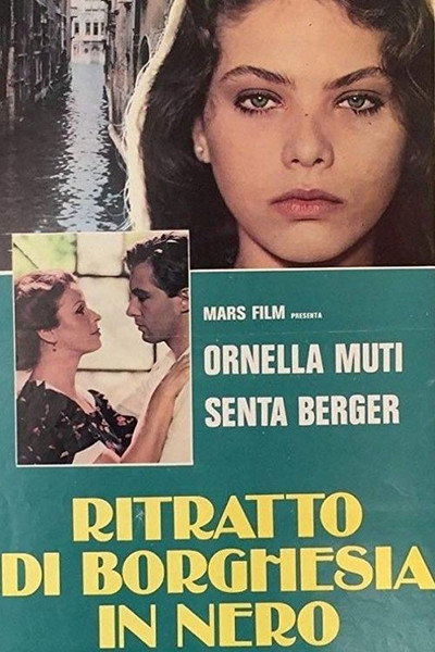 Póster de Retrato en negro de la burguesía