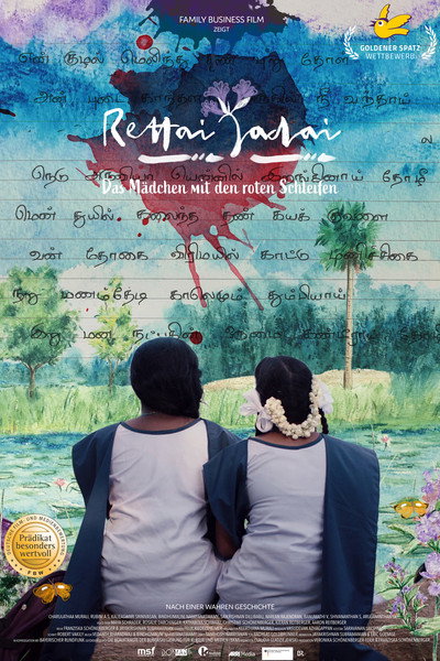 Póster de Rettai Jadai - Das Mädchen mit den roten Schleifen