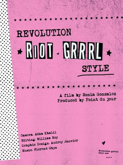 Póster de Revolution, Riot Grrrl Style