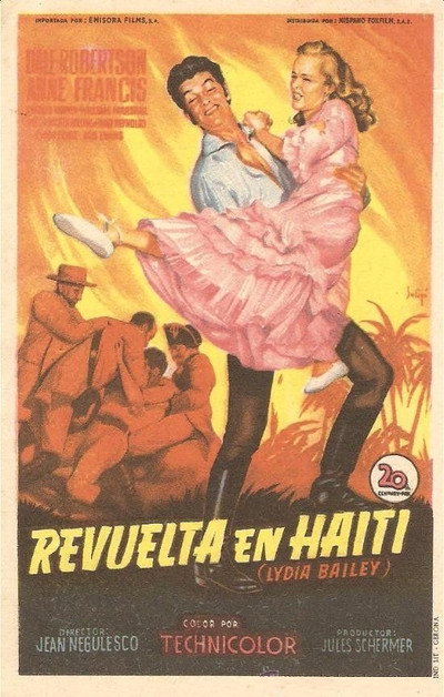 Póster de Revuelta en Haití