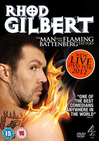 Póster de Rhod Gilbert: The Man with the Flaming Battenberg Tattoo