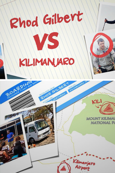 Póster de Rhod Gilbert vs. Kilimanjaro