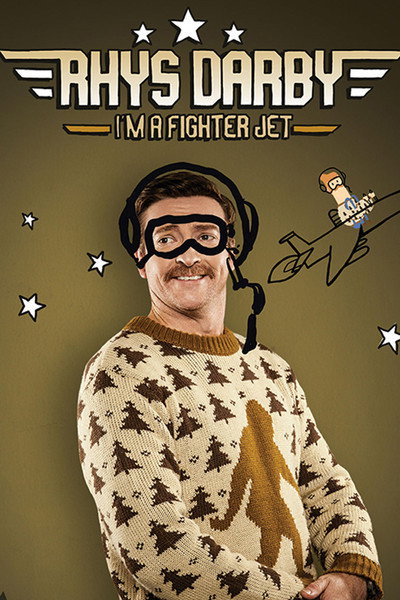 Póster de Rhys Darby: I'm a Fighter Jet