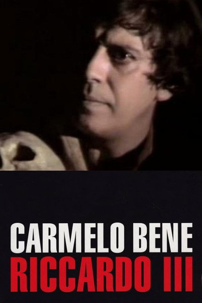 Póster de Riccardo III (da Shakespeare) secondo Carmelo Bene