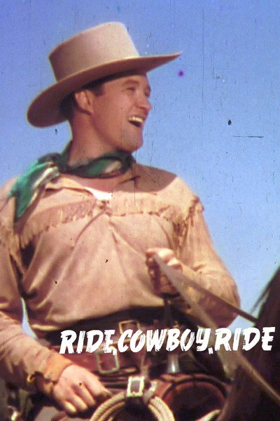 Póster de Ride, Cowboy, Ride