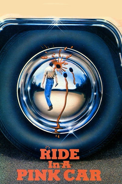 Póster de Ride in a Pink Car