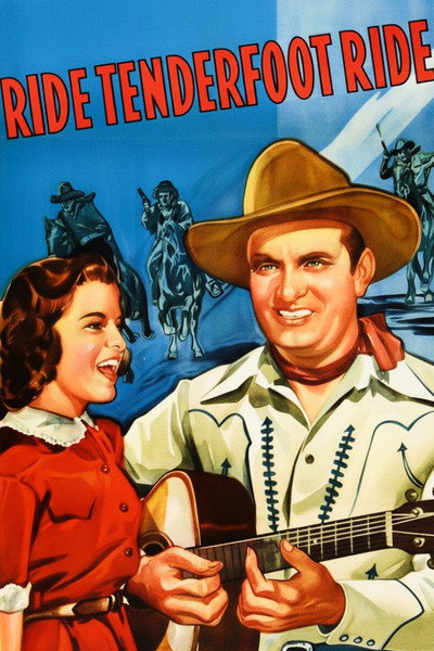 Póster de Ride, Tenderfoot, Ride