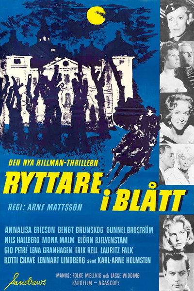 Póster de Rider in Blue