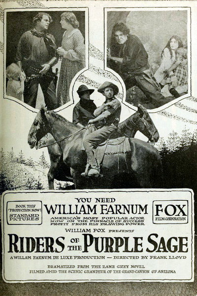 Póster de Riders of the Purple Sage