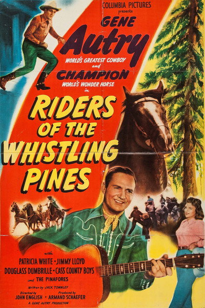 Póster de Riders of the Whistling Pines