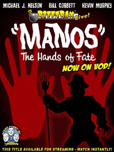 Póster de RiffTrax Live: Manos - The Hands of Fate