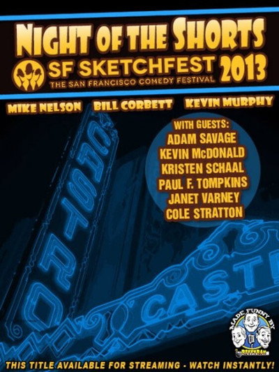 Póster de RiffTrax Live: Night of the Shorts SF Sketchfest 2013