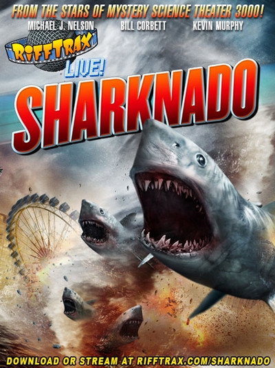 Póster de RiffTrax Live: Sharknado