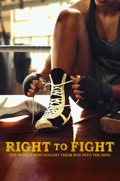 Póster de Right to Fight