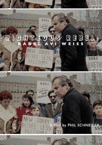 Póster de Righteous Rebel: Rabbi Avi Weiss