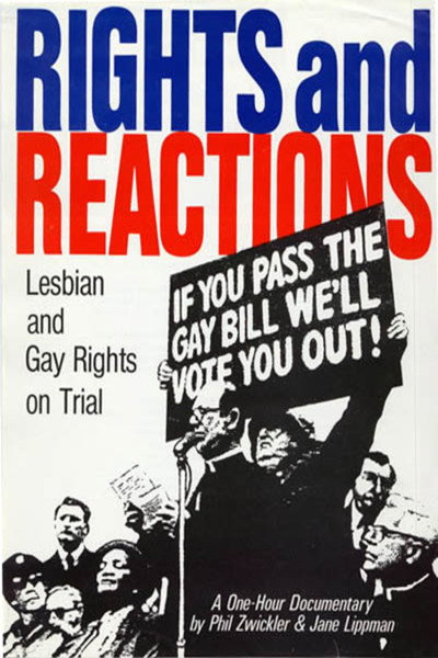 Póster de Rights and Reactions: Lesbian & Gay Rights on Trial
