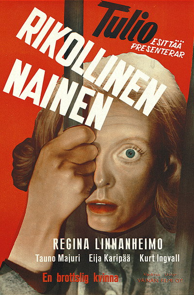 Póster de Rikollinen nainen