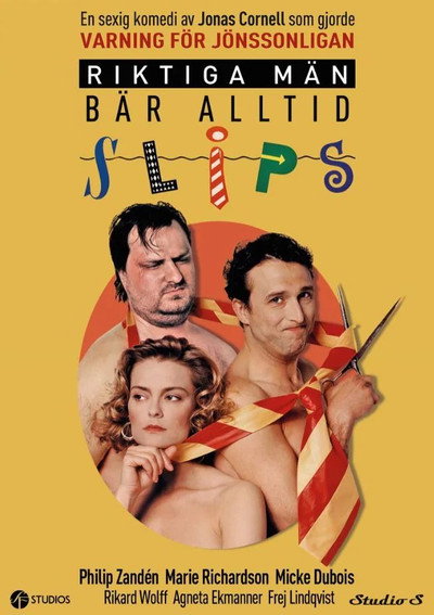 Póster de Riktiga män bär alltid slips