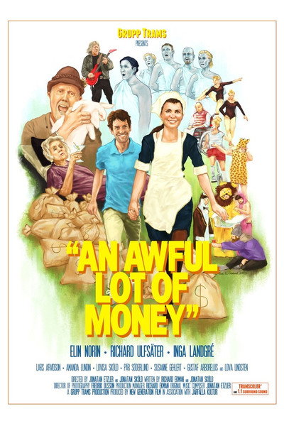 Póster de Riktigt mycket pengar - en film om lycka