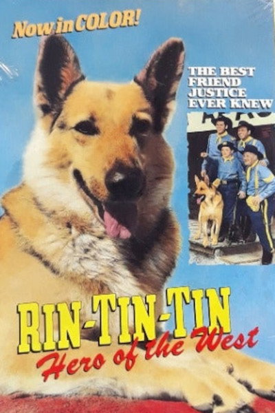 Póster de Rin tin tin, el héroe del oeste