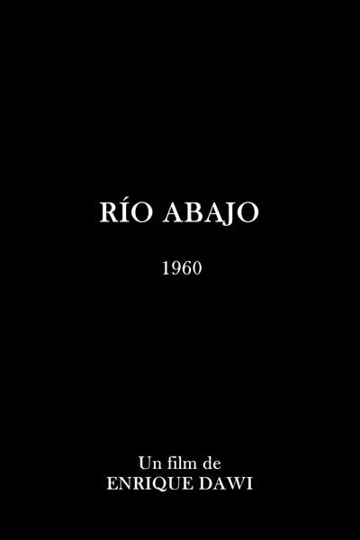 Póster de Río abajo