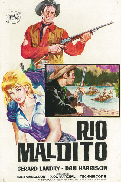 Póster de Río maldito