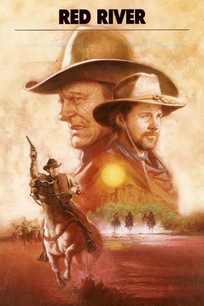 Póster de Río rojo