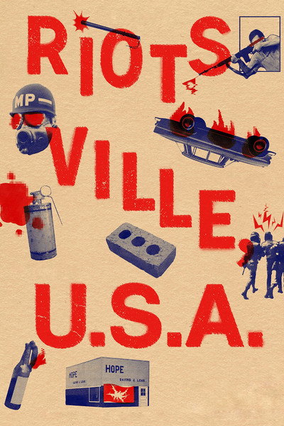 Póster de Riotsville, U.S.A.