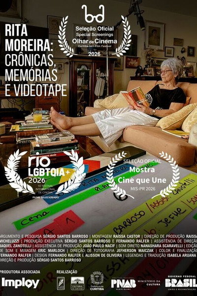 Póster de Rita Moreira: crônicas, memórias e videotape