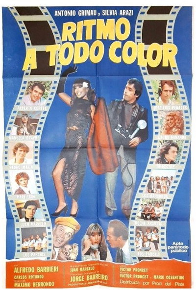 Póster de Ritmo a todo color