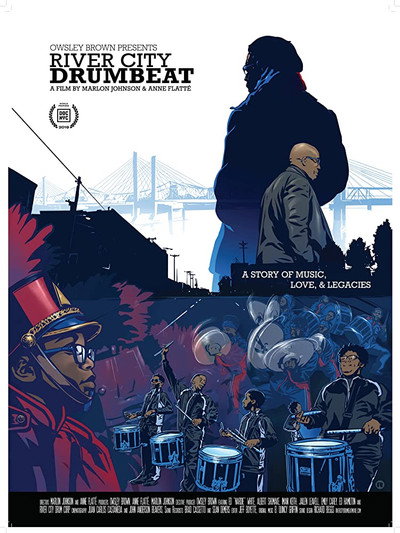 Póster de River City Drumbeat