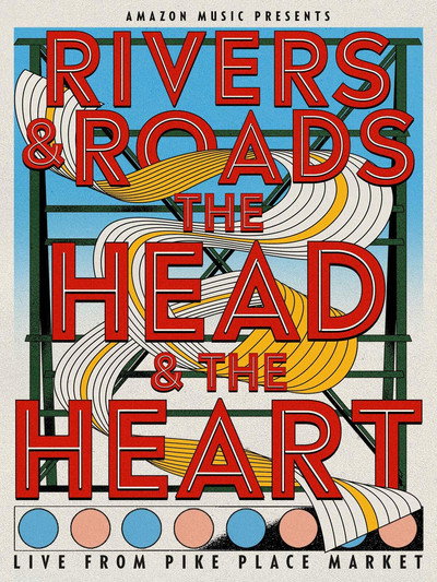 Póster de Rivers and Roads: The Head and the Heart - Live from Pike Place Market