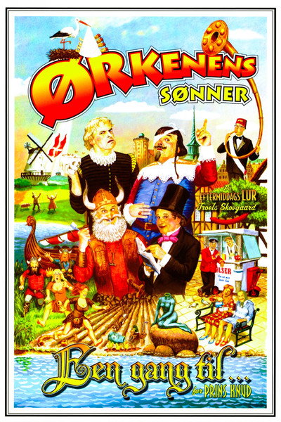 Póster de Ørkenens Sønner - Een gang til for prins Knud