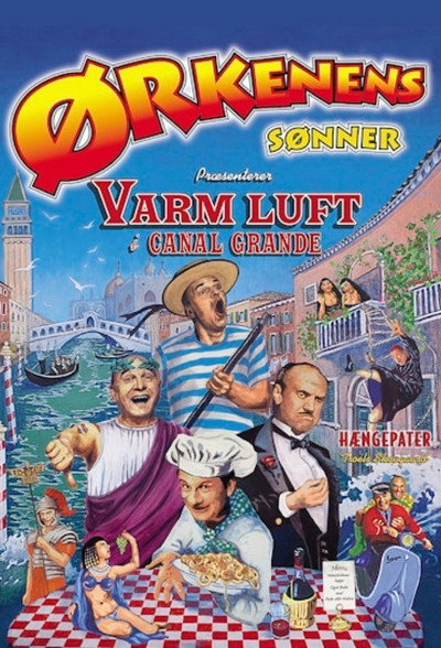 Póster de Ørkenens sønner - Varm luft i canal grande