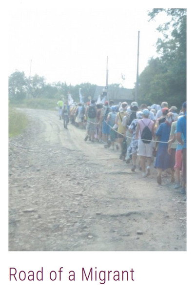Póster de Road of a Migrant