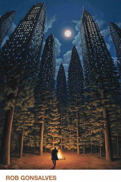 Póster de Rob Gonsalves: Surrealist Painter