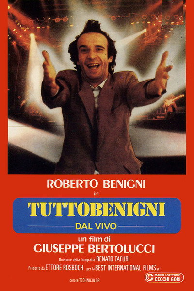 Póster de Roberto Benigni: Tuttobenigni