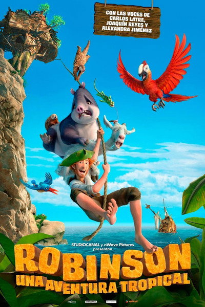 Póster de Robinson Crusoe 3D