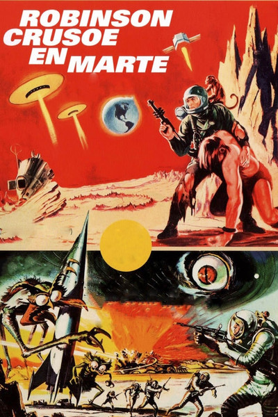 Póster de Robinson Crusoe de Marte