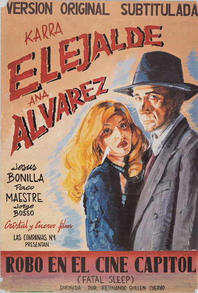 Póster de Robo en el cine Capitol