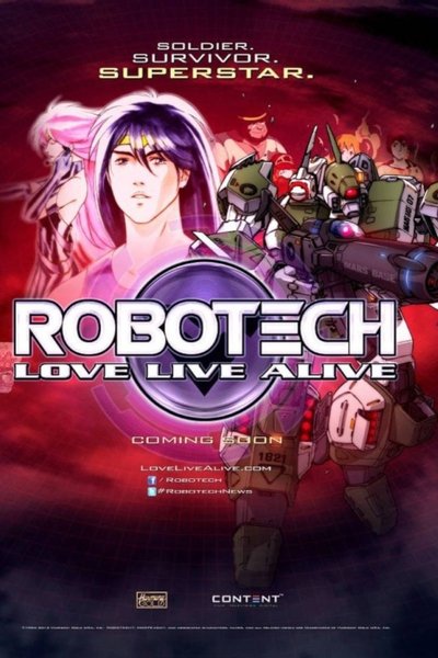 Póster de Robotech: Love Live Alive