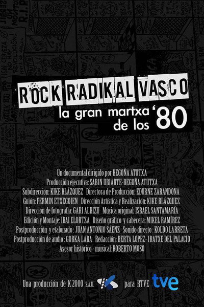 Póster de Rock radical vasco