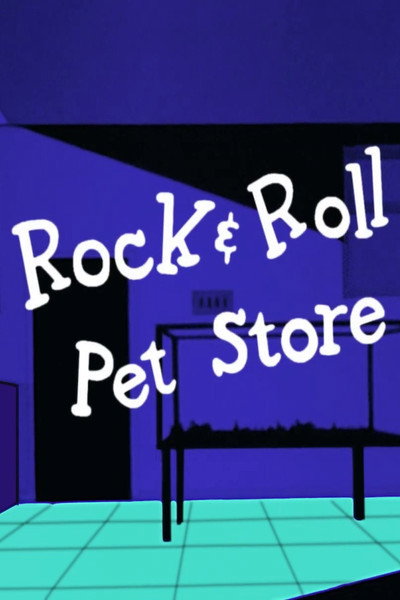 Póster de Rock & Roll Pet Store